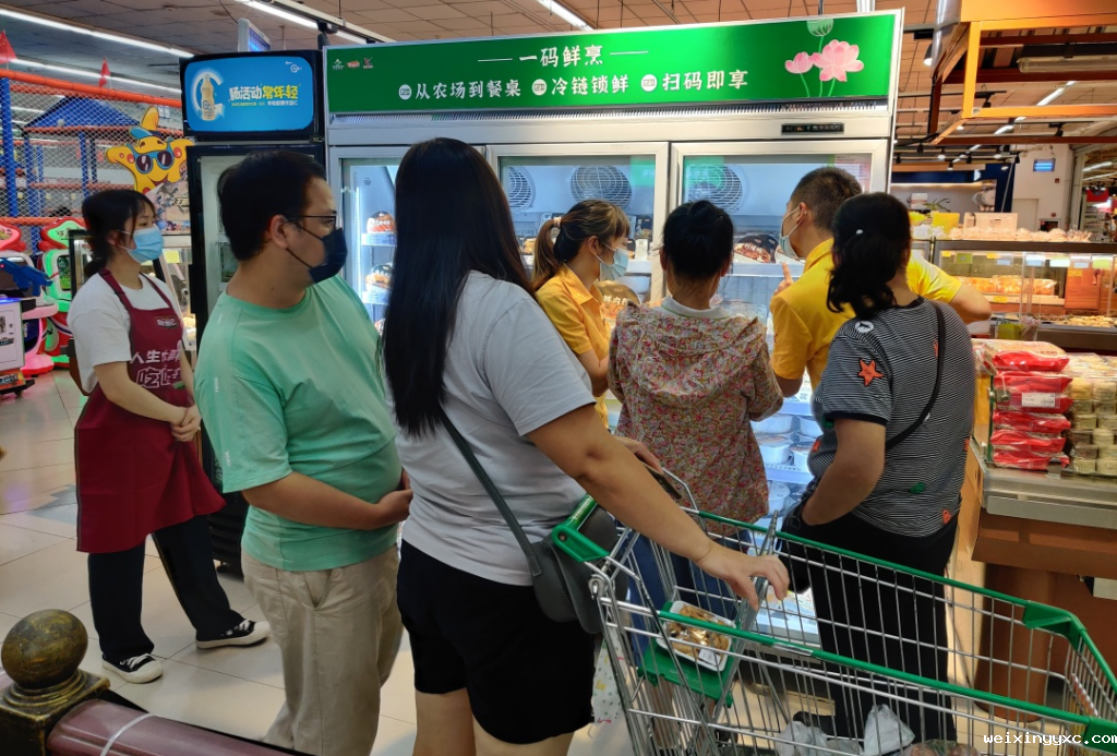 超市也能实现“鲜烹自由”！扬翔新食记正式入驻华隆超市